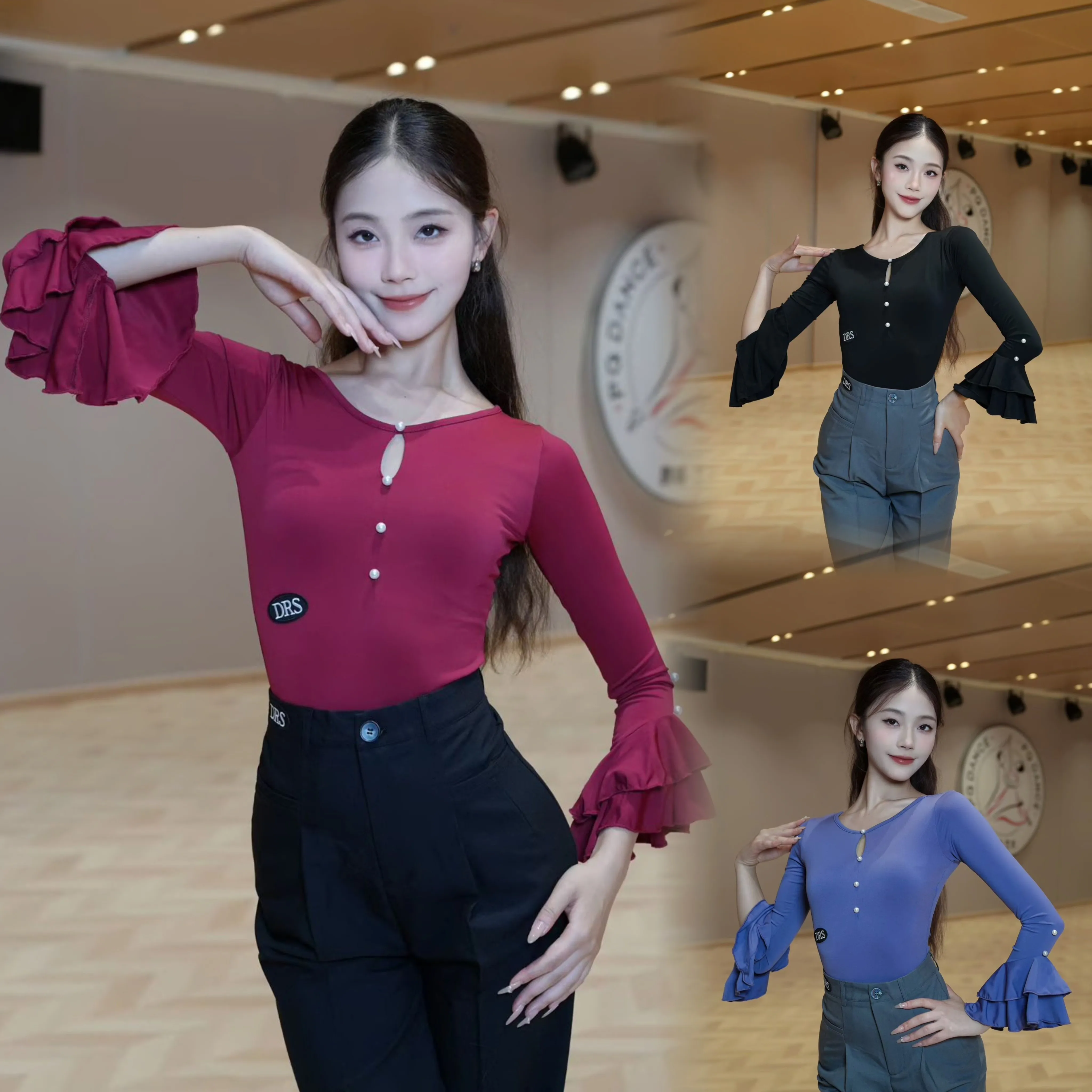 2026 New Modern Dance Latin Dance Tops For Women Slimming Top Practice Clothes Waltz Ballroom Dance Training Costumes DN23167
2026 New Modern Dance Latin Dance Tops For Women Slimming Top Practice Clothes Waltz Ballroom Dance Training Costumes DN23167