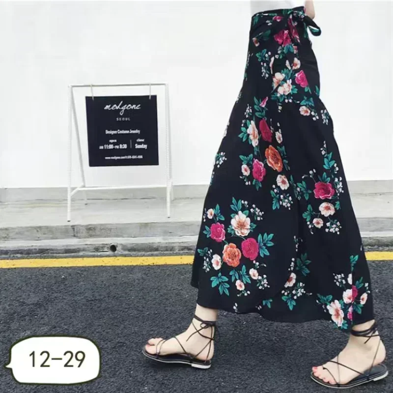 Women Floral Print Chiffon Skirt Beach Bikini Cover Up Wrap Scarf Swimwear Pareo Sarong Dress Solid Ruffle Casual Beach Dress
Women Floral Print Chiffon Skirt Beach Bikini Cover Up Wrap Scarf Swimwear Pareo Sarong Dress Solid Ruffle Casual Beach Dress