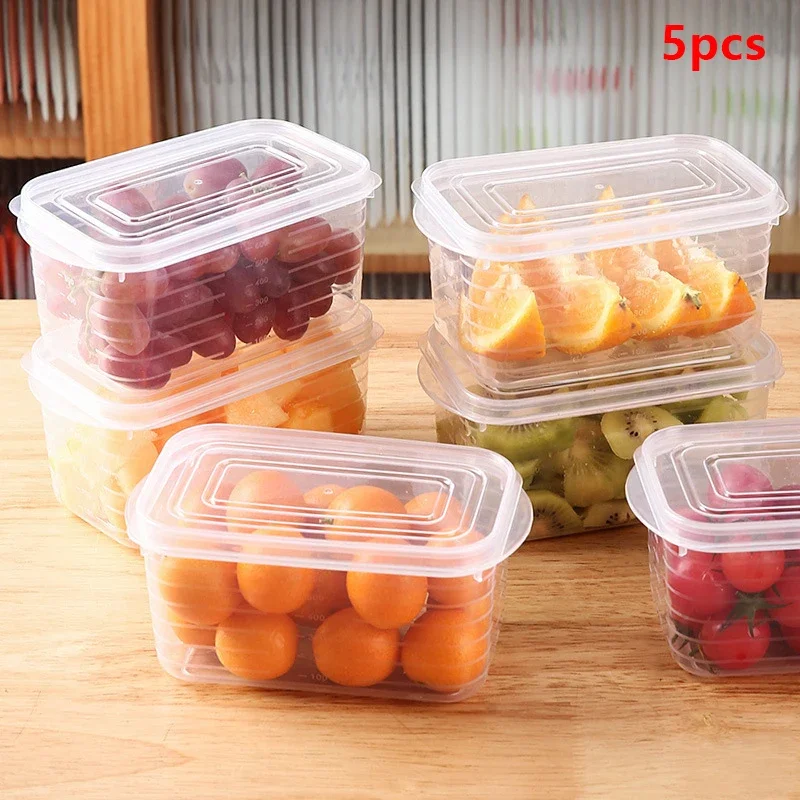 5pcs Refrigerator Storage Box Freezing Vegetable Fruit Fridge Organizer Freeze Meat Fresh-Keeping Box With Lid For Kitchen
5pcs Refrigerator Storage Box Freezing Vegetable Fruit Fridge Organizer Freeze Meat Fresh-Keeping Box With Lid For Kitchen