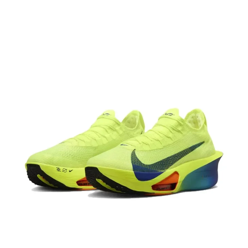 Nike Air Zoom Alphafly 3 Greenish Yellow Mesh Non-slipAir Cushion Rebound Marathon Men Women Running Shoes FD8311-700
Nike Air Zoom Alphafly 3 Greenish Yellow Mesh Non-slipAir Cushion Rebound Marathon Men Women Running Shoes FD8311-700