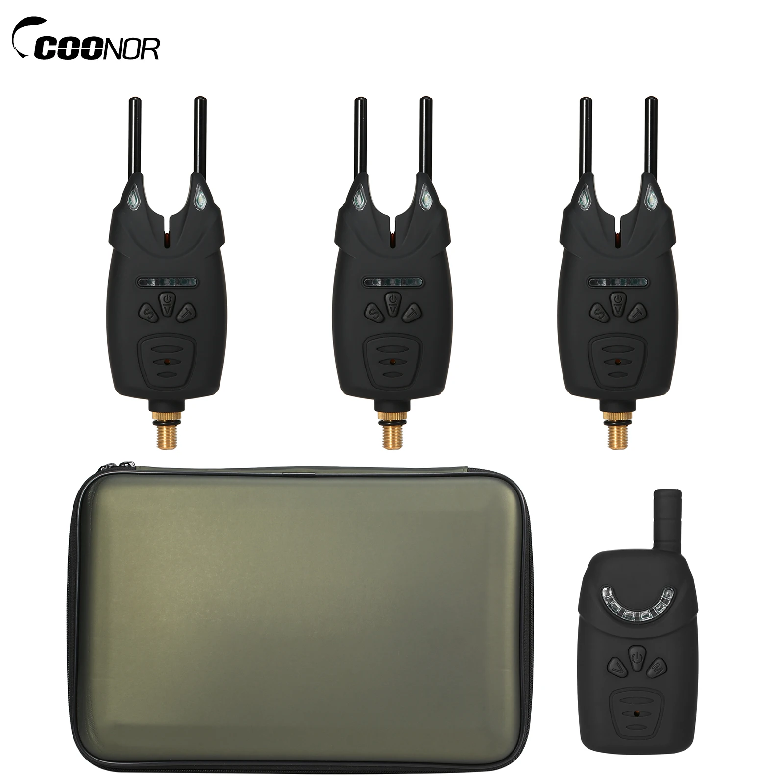 Electronic Fishing Alerts Bite Alarm LED Wireless Fishing Alarm Digital Fishing Receiver Sound Alert Kit with Case fishing alarm
Electronic Fishing Alerts Bite Alarm LED Wireless Fishing Alarm Digital Fishing Receiver Sound Alert Kit with Case fishing alarm