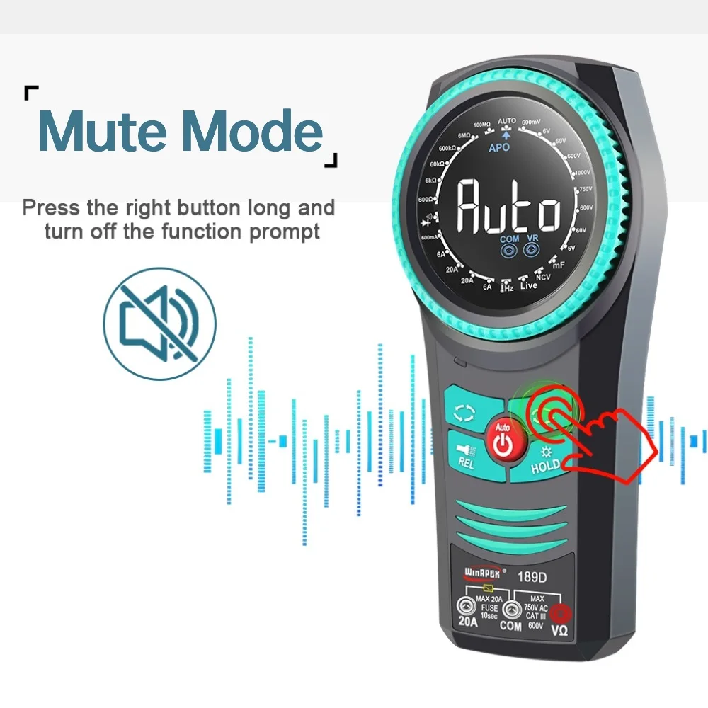 Brand Rotary Dial Multimeter AC/DC NCV LED Test 6000 Counts AUTO Multimeters High Voltage Diode Output Live 20A Repair Tools
Brand Rotary Dial Multimeter AC/DC NCV LED Test 6000 Counts AUTO Multimeters High Voltage Diode Output Live 20A Repair Tools