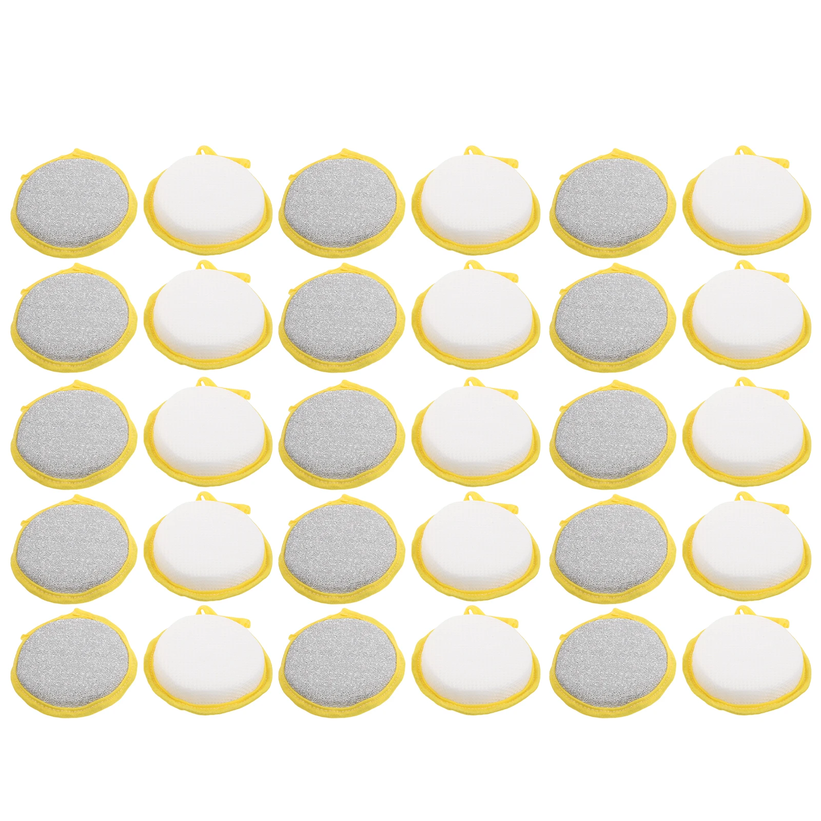 30 Pcs Double Sided Sponge Dish Wash Scrubber No Scratches Dishwashing Sponges Scouring Pad Cleaning Supplies for Home
30 Pcs Double Sided Sponge Dish Wash Scrubber No Scratches Dishwashing Sponges Scouring Pad Cleaning Supplies for Home