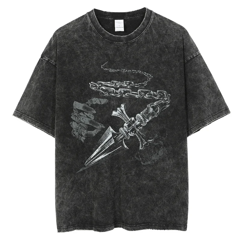Anime Graphic Print TShirt Men Hip Hop Streetwear Vintage T-Shirt Washed Short Sleeve Tops Summer Harajuku Casual Tee
Anime Graphic Print TShirt Men Hip Hop Streetwear Vintage T-Shirt Washed Short Sleeve Tops Summer Harajuku Casual Tee