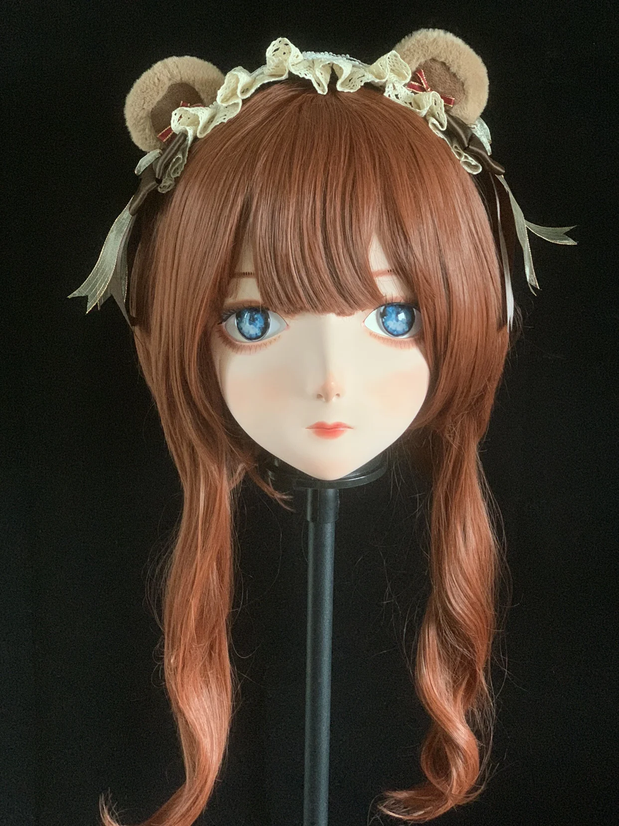 Customize Character Female/Girl Resin Kig Full Head With Lock Anime Cosplay Japanese Anime Kigurumi Mask
Customize Character Female/Girl Resin Kig Full Head With Lock Anime Cosplay Japanese Anime Kigurumi Mask