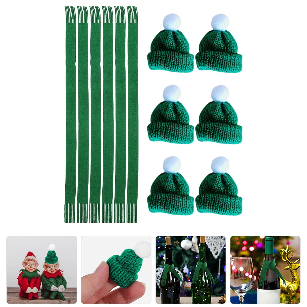 1Set Christmas Knitting Hat and Scarf Miniature Craft DIY Decor Bright Color Soft Wear Resistant Small Knitted Hats for Holiday
1Set Christmas Knitting Hat and Scarf Miniature Craft DIY Decor Bright Color Soft Wear Resistant Small Knitted Hats for Holiday