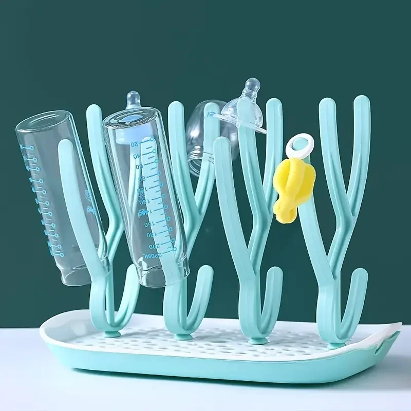 Multifunctional Single-pack Baby Bottle Drain Rack, Tableware Cup Storage Drying Bracket Plastic Bottle Drying Storage Rack
Multifunctional Single-pack Baby Bottle Drain Rack, Tableware Cup Storage Drying Bracket Plastic Bottle Drying Storage Rack