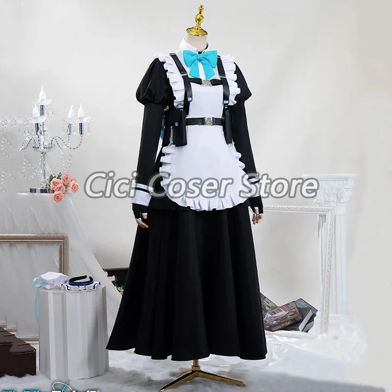 LQGame Anime Blue Archive Cosplay Asuma Toki Lolita Maid Uniform Dress Ornament Bow Suit Halloween Carnival Costume Wig Shoes Pr
LQGame Anime Blue Archive Cosplay Asuma Toki Lolita Maid Uniform Dress Ornament Bow Suit Halloween Carnival Costume Wig Shoes Pr