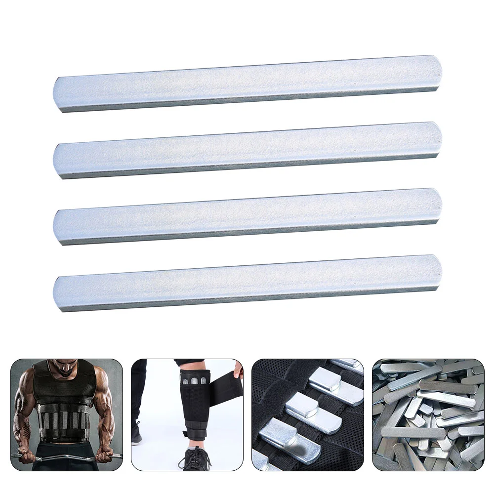 4 Pcs Running Weight Bar Training Vest Weight-bearing Equipment Strength Plates Fitness Workout Metal
4 Pcs Running Weight Bar Training Vest Weight-bearing Equipment Strength Plates Fitness Workout Metal