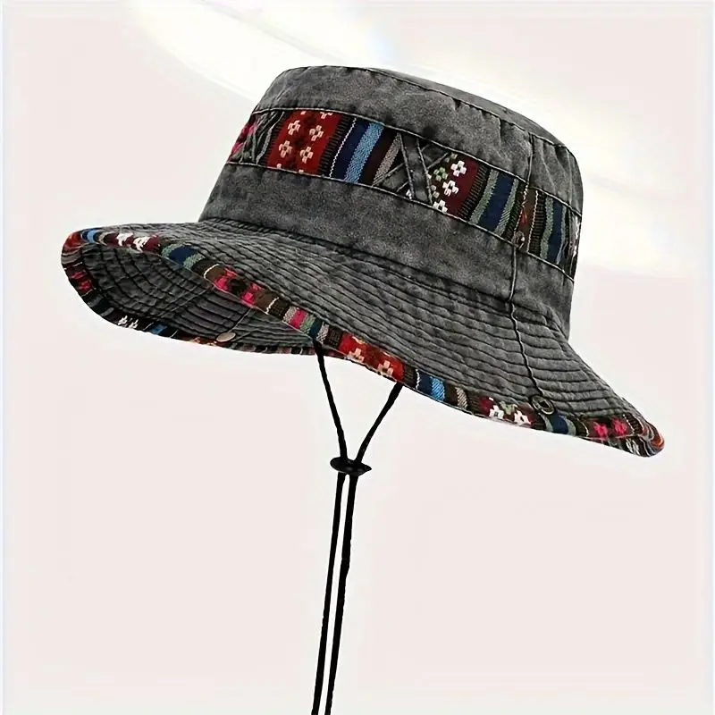Personality Ethnic style Western Cowboy hat Spring Summer Hiking hat for men outdoor casual large eave fishing shade
Personality Ethnic style Western Cowboy hat Spring Summer Hiking hat for men outdoor casual large eave fishing shade