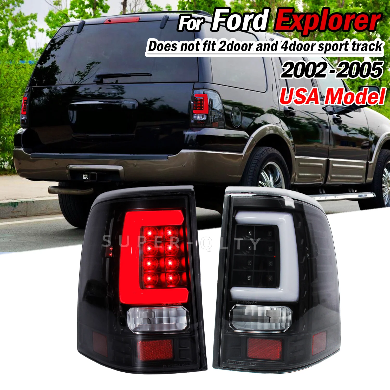 Задние фонари для Ford Explorer 2002 2003 2004 2005 светодиодные задние фонари стоп-сигналы 2 шт. обновление заднего фонаря в сборе
Задние фонари для Ford Explorer 2002 2003 2004 2005 светодиодные задние фонари стоп-сигналы 2 шт. обновление заднего фонаря в сборе