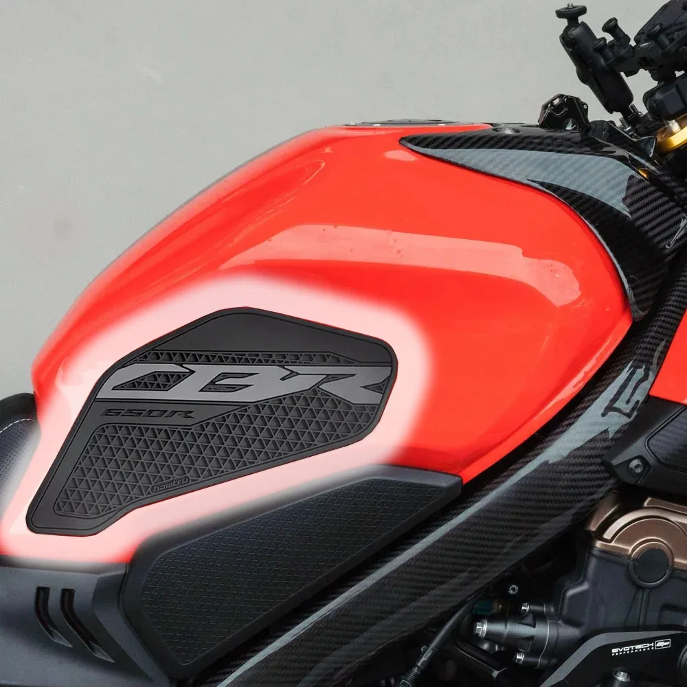 Мотоциклетная противоскользящая тяговая накладка на бак, защита колена для Honda CBR650R CBR 650R 2019-2024 
Мотоциклетная противоскользящая тяговая накладка на бак, защита колена для Honda CBR650R CBR 650R 2019-2024