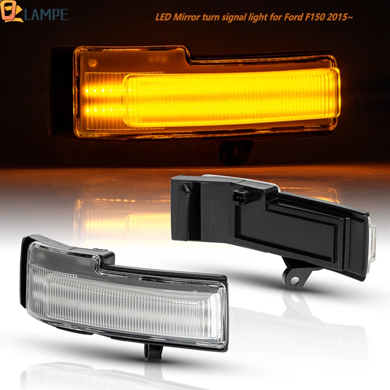 2PCS LED Dynamic Turn Signal Light Side Mirror Indicator Sequential Blinker Lamp For Ford F-150 2015 2016 2017 2018 2019 2020
2PCS LED Dynamic Turn Signal Light Side Mirror Indicator Sequential Blinker Lamp For Ford F-150 2015 2016 2017 2018 2019 2020