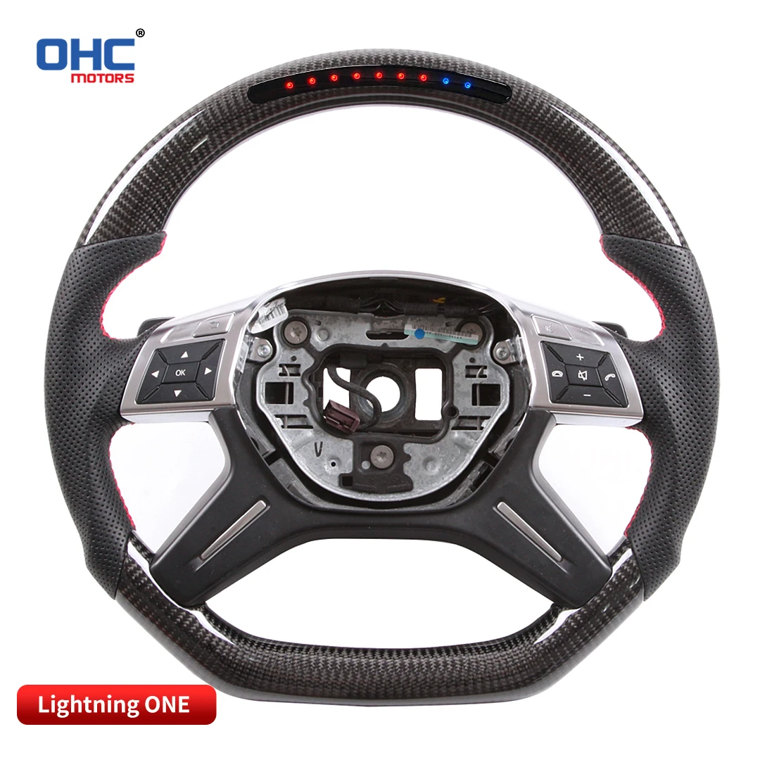 Real Carbon Fiber Galaxy Pro LED Steering Wheel for Mercedes Benz W204 S204 W212 V212 S212 W463 G Class
Real Carbon Fiber Galaxy Pro LED Steering Wheel for Mercedes Benz W204 S204 W212 V212 S212 W463 G Class