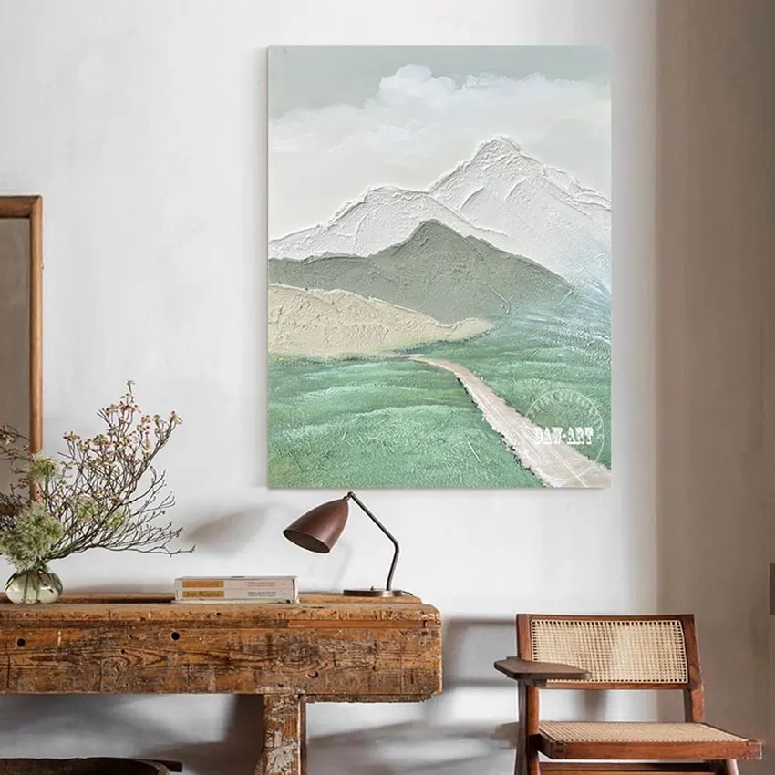 Beautiful Scenery Painting Frameless Palette Knife Canvas Arts Wall Large Mountain Abstract Picture Home Accessories Decoration
Beautiful Scenery Painting Frameless Palette Knife Canvas Arts Wall Large Mountain Abstract Picture Home Accessories Decoration