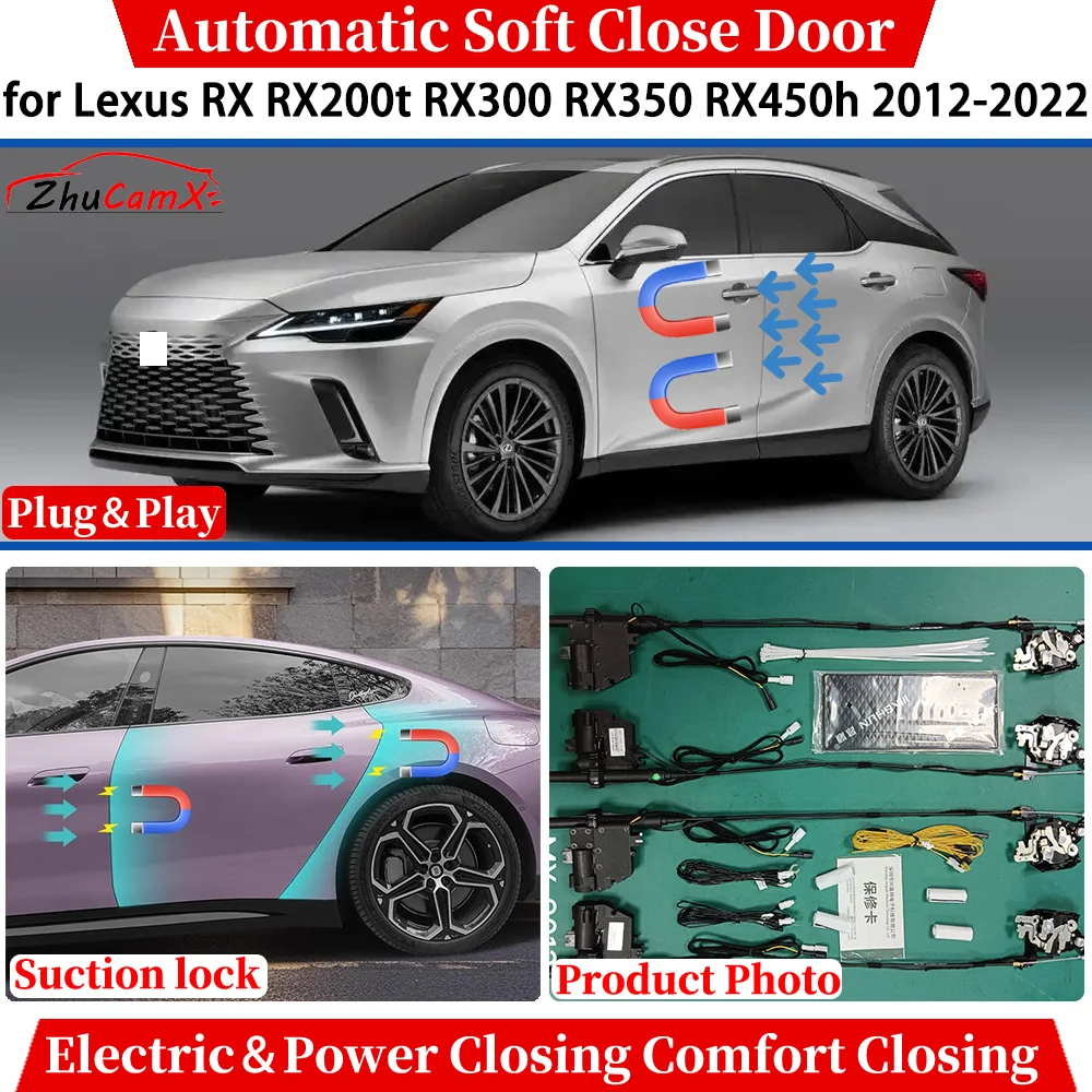 for Lexus RX RX200t RX300 RX350 RX450h 2012-2022 Car Automatic Soft Close Door Electric Power Comfort Closing Suction lock
for Lexus RX RX200t RX300 RX350 RX450h 2012-2022 Car Automatic Soft Close Door Electric Power Comfort Closing Suction lock