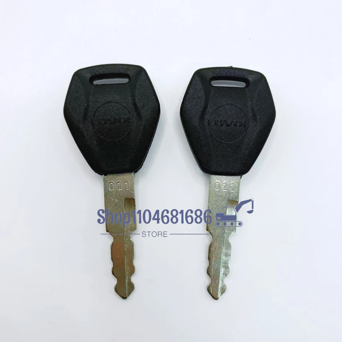 Ключ зажигания 011 для экскаватора-погрузчика-погрузчика FOTON LOVOL, 2 шт.
Ключ зажигания 011 для экскаватора-погрузчика-погрузчика FOTON LOVOL, 2 шт.