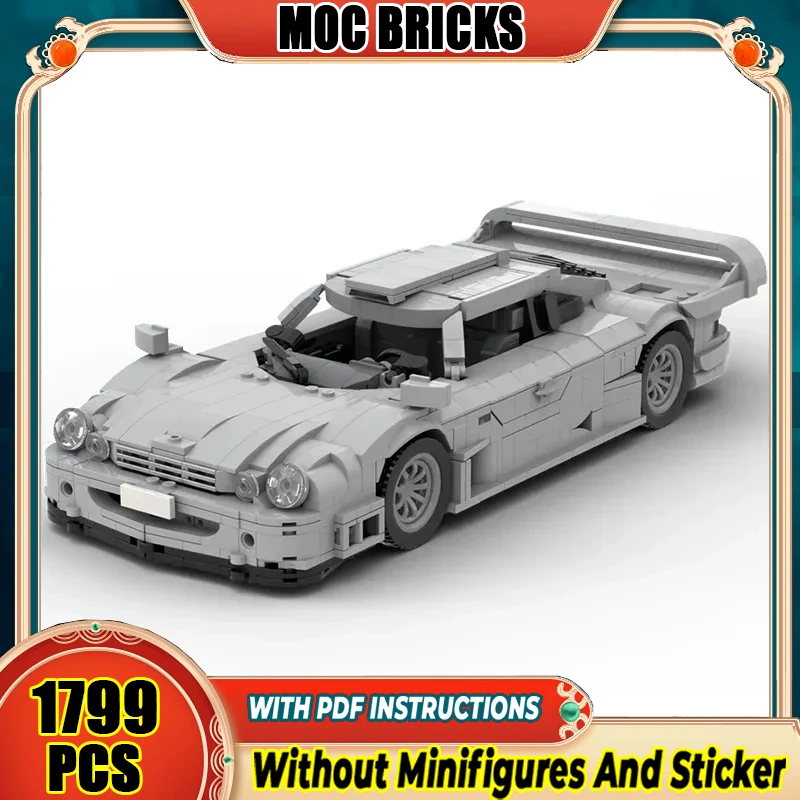 Urban Supercar Model Moc Building Bricks Speed Champion CLK 1:15 Technology Modular Blocks Gift Christmas Toys DIY Sets Assembly
Urban Supercar Model Moc Building Bricks Speed Champion CLK 1:15 Technology Modular Blocks Gift Christmas Toys DIY Sets Assembly