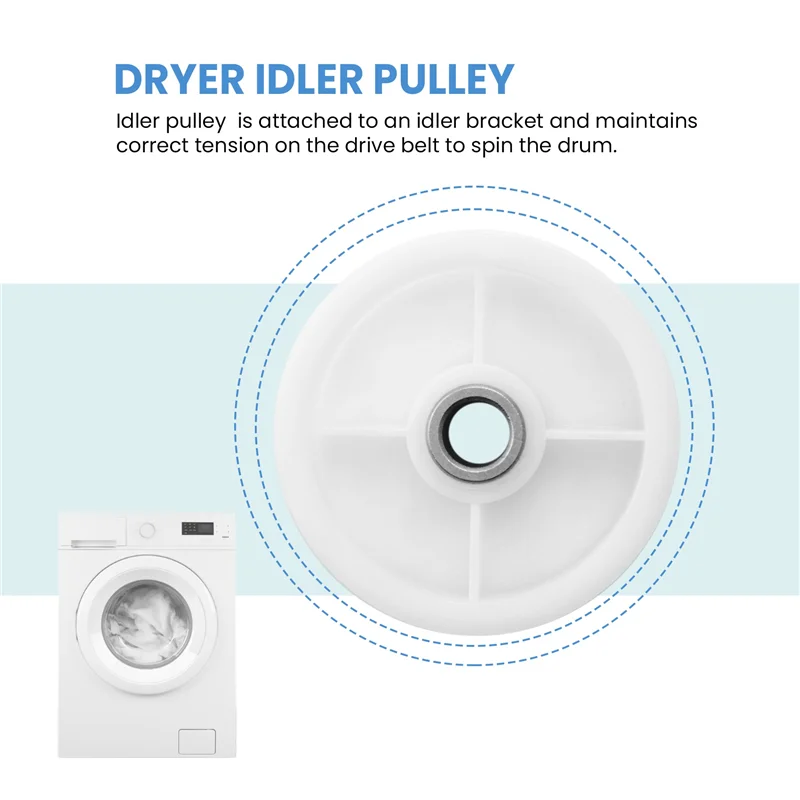 B-T 6-3700340 Dryer Idler Is Suitable For Whirlpool Crosley Dryer WP6-3700340VP 33001783 AP6009859 PS11743032
B-T 6-3700340 Dryer Idler Is Suitable For Whirlpool Crosley Dryer WP6-3700340VP 33001783 AP6009859 PS11743032