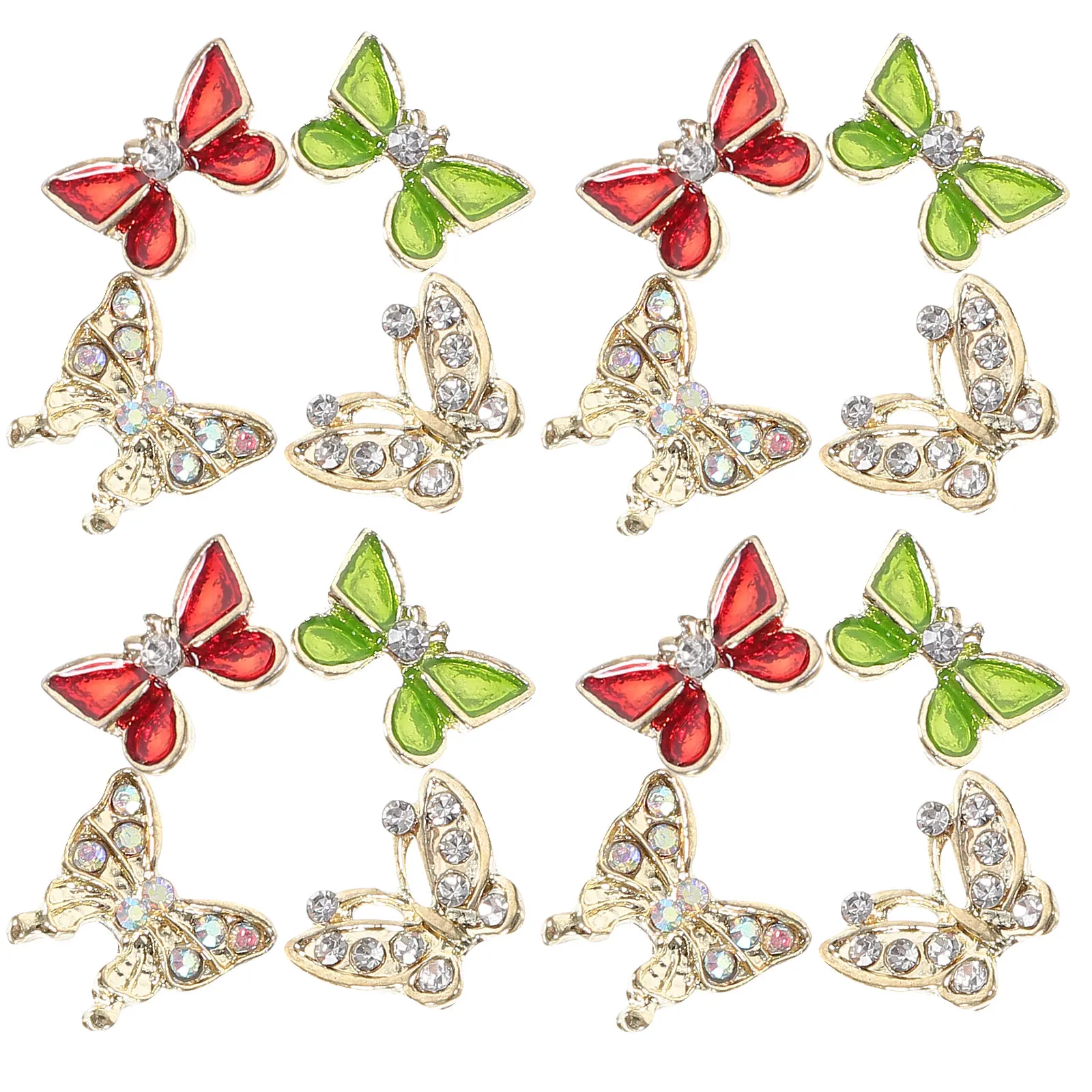 40 Pcs Butterfly Nail Gems Metal Rhinestone No Fading Creative Design Christmas Wedding Birthday Proms Manicure Decorations DIY
40 Pcs Butterfly Nail Gems Metal Rhinestone No Fading Creative Design Christmas Wedding Birthday Proms Manicure Decorations DIY