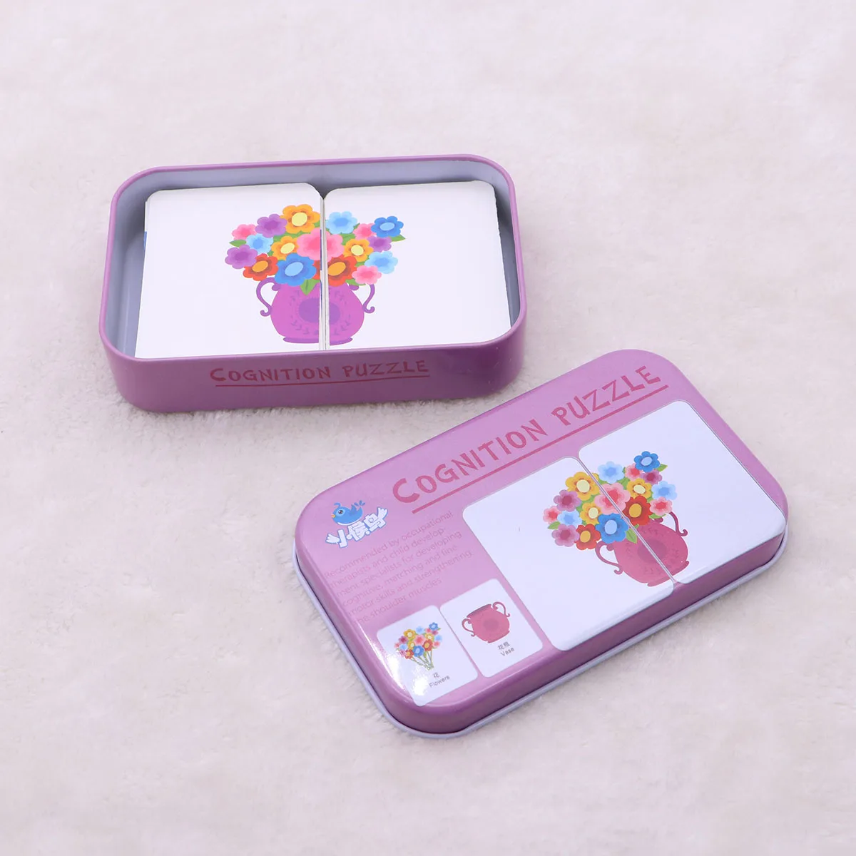 32pcs Hard Kids Jigsaw Puzzles Paper Learning Flash Cards For Kids Cognitive Development Educational Tin Box Fruits
32pcs Hard Kids Jigsaw Puzzles Paper Learning Flash Cards For Kids Cognitive Development Educational Tin Box Fruits