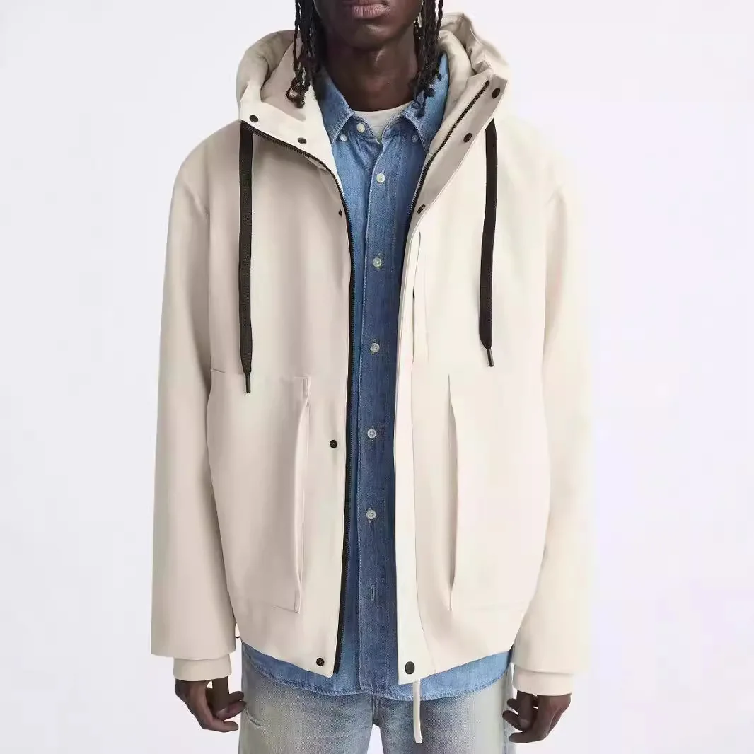 Solid Color Hooded Stand Collar Casual Parker Jacket, Men's New Fashion Simple Warm Cotton-padded Clothes in Autumn and Winter
Solid Color Hooded Stand Collar Casual Parker Jacket, Men's New Fashion Simple Warm Cotton-padded Clothes in Autumn and Winter