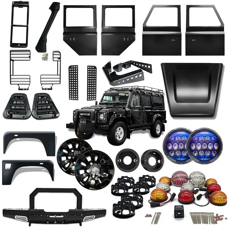 4x4 Steel Rear Bumper For Defender 110 90 Accessories Offroad Rear Bull Bar
4x4 Steel Rear Bumper For Defender 110 90 Accessories Offroad Rear Bull Bar