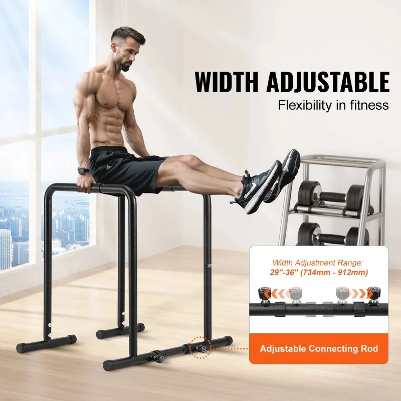 【From China】 Dip Bar 440/500lbs Capacity Heave Duty Dip Stand Station with Adjustable Height Fitness Workout Bar Station Stabil
【From China】 Dip Bar 440/500lbs Capacity Heave Duty Dip Stand Station with Adjustable Height Fitness Workout Bar Station Stabil