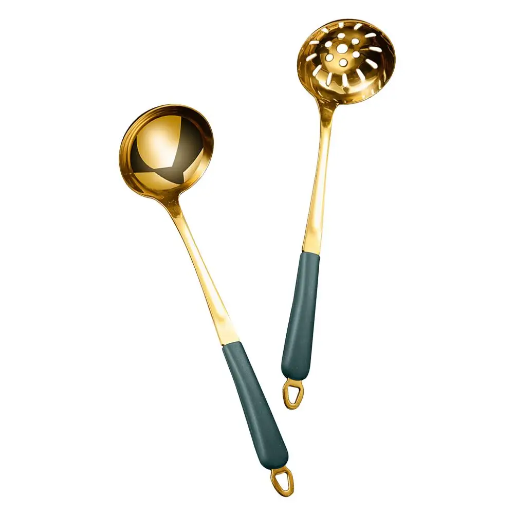 2PCS Kitchen Supplies Reusable Soup Hot Pot Spoon er Food Serving Spoons Utensils Golden Non Sticky Easy Clean
2PCS Kitchen Supplies Reusable Soup Hot Pot Spoon er Food Serving Spoons Utensils Golden Non Sticky Easy Clean