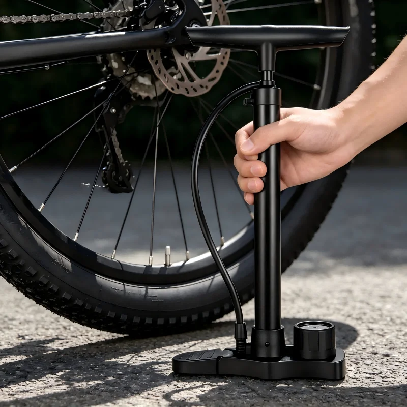 Bicycle Pump 160PSI Road Mountain Bike Steel Air Pump with Gauge Presta Schrader Valve Tire Inflator Cycling Tools Road Bike
Bicycle Pump 160PSI Road Mountain Bike Steel Air Pump with Gauge Presta Schrader Valve Tire Inflator Cycling Tools Road Bike