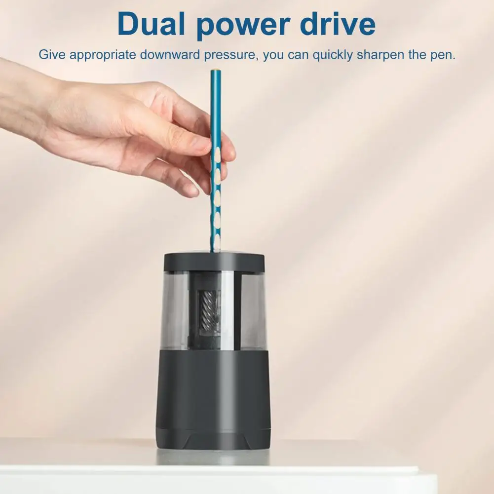 Automatic Sharpener Super Sharp Heavy Duty Stationery Student Electric Colored Pencils Sharpener For School Afiadores De Lápis
Automatic Sharpener Super Sharp Heavy Duty Stationery Student Electric Colored Pencils Sharpener For School Afiadores De Lápis