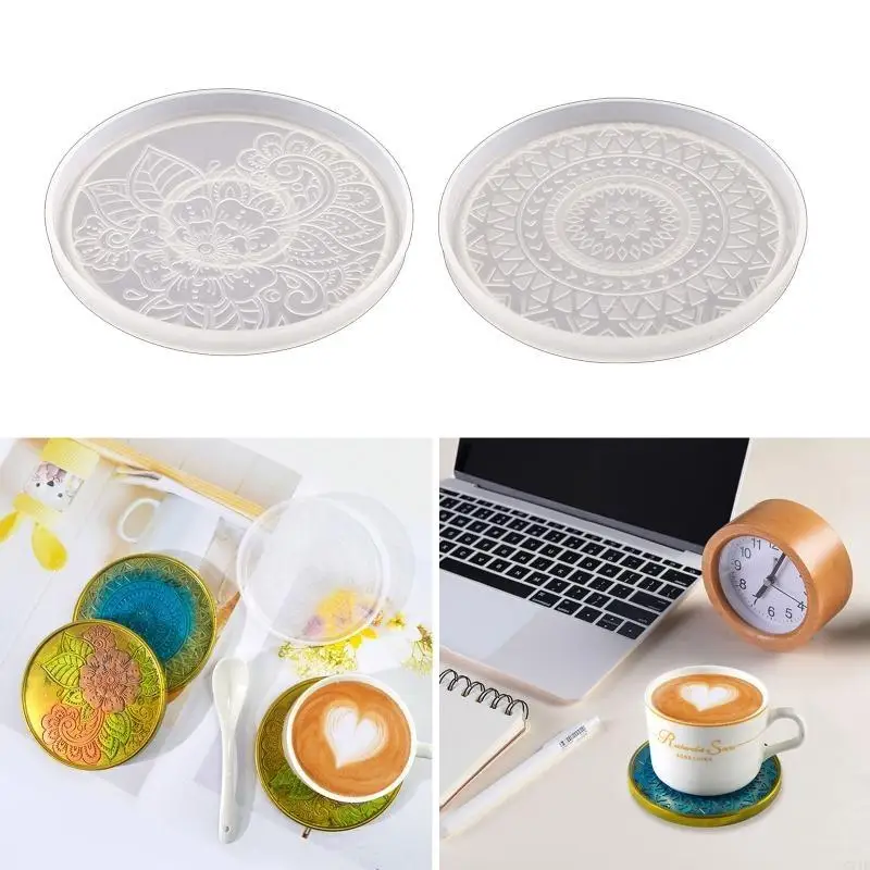 Patterned Round UV Epoxy Resin Mold Handmade Cup Mat Mug Pad Silicone Mould DIY Crafts Jewelry Home Decorations
Patterned Round UV Epoxy Resin Mold Handmade Cup Mat Mug Pad Silicone Mould DIY Crafts Jewelry Home Decorations