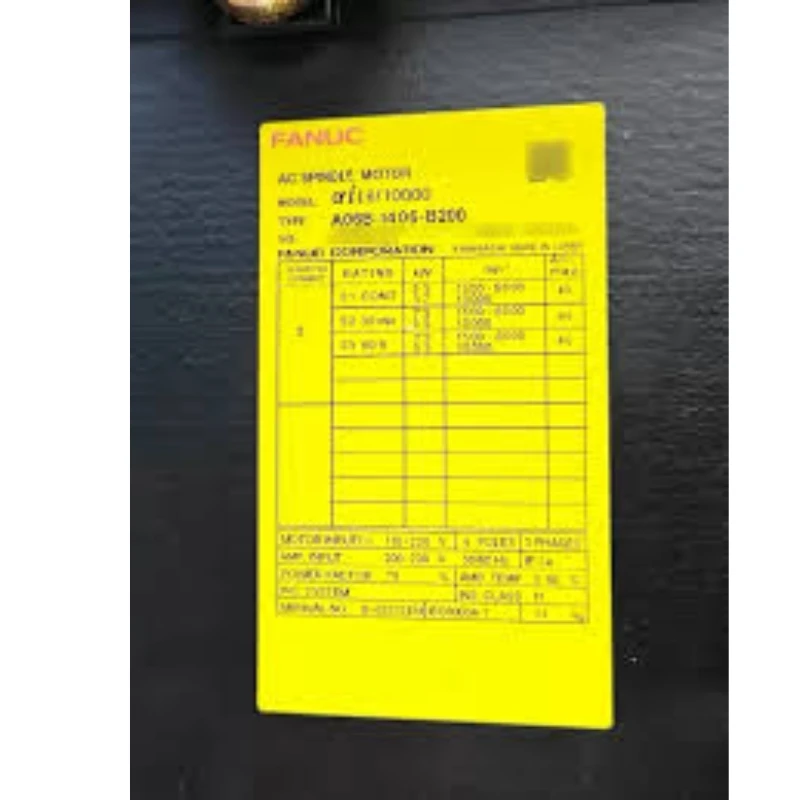 Серводвигатель Fanuc A06B-1406-B200, протестирован, в наличии, быстрая доставка
Серводвигатель Fanuc A06B-1406-B200, протестирован, в наличии, быстрая доставка