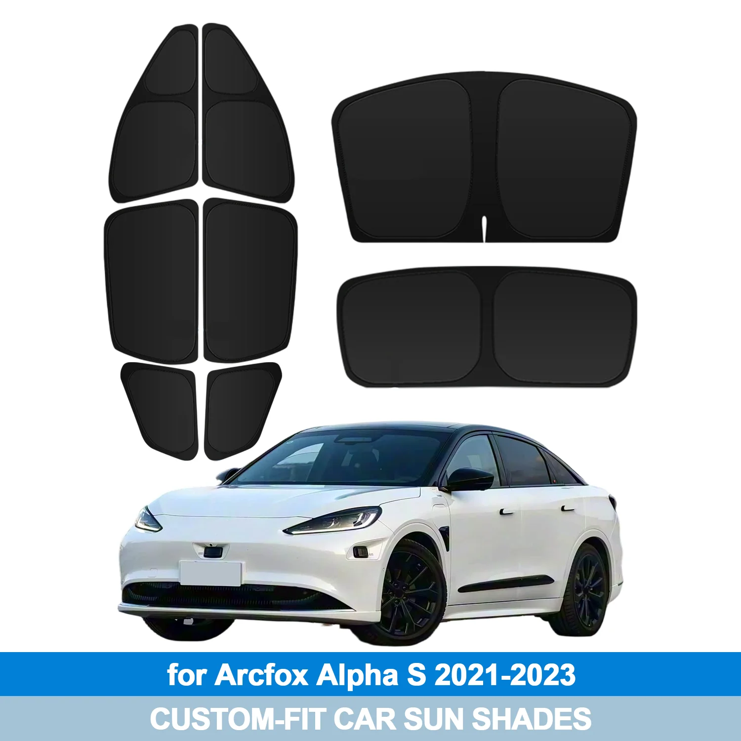 For Arcfox Alpha S 2021-2023 Windshield Sun Shade Side Window Shades Cover Sun Visor Shield Privacy Protection Car Accessories
For Arcfox Alpha S 2021-2023 Windshield Sun Shade Side Window Shades Cover Sun Visor Shield Privacy Protection Car Accessories