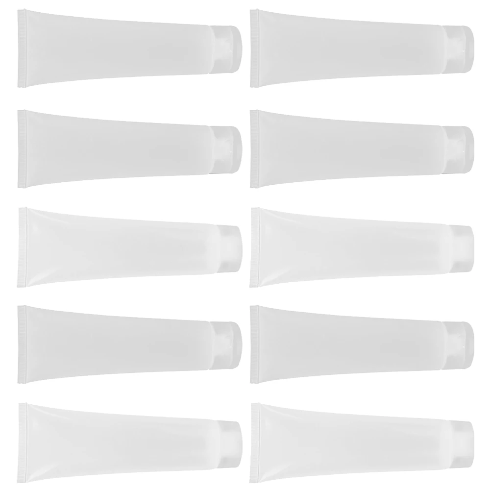 10pcs Squeeze Tubes Refillable Travel Bottles Leak Proof Lightweight Portable Soft Plastic Shampoo Containers
10pcs Squeeze Tubes Refillable Travel Bottles Leak Proof Lightweight Portable Soft Plastic Shampoo Containers