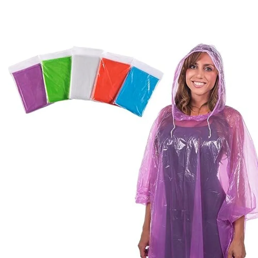 Clear Harbour Emergency Disposable Rain Poncho Pack for Adults Women and Men's Rain Ponchos in Bulk Extra Thick, Waterproof Reu
Clear Harbour Emergency Disposable Rain Poncho Pack for Adults Women and Men's Rain Ponchos in Bulk Extra Thick, Waterproof Reu