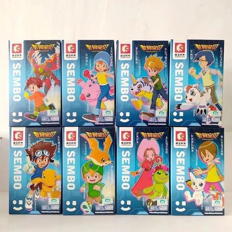 Sembo Digimon Series Small Building Blocks Figures Kids Toy Gift Box
Sembo Digimon Series Small Building Blocks Figures Kids Toy Gift Box