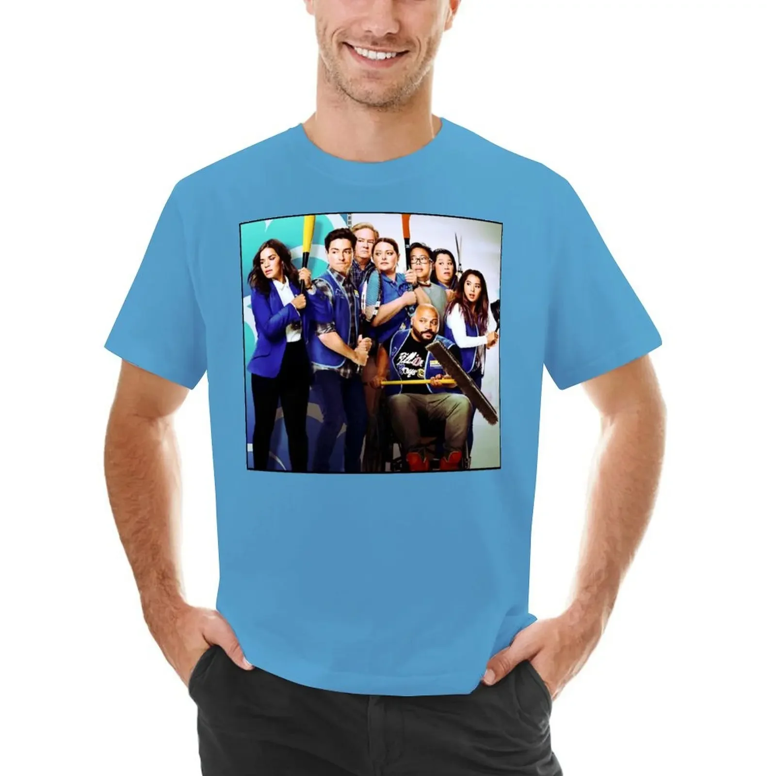 Netflix SuperStore T-shirt summer top shirts graphic tees big and tall t shirts for men
Netflix SuperStore T-shirt summer top shirts graphic tees big and tall t shirts for men