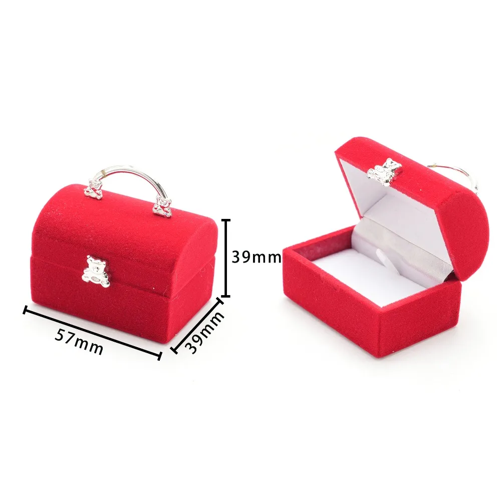 Display Velvet Material Jewelry Box Lovely Design Elegant Gift Box Holder Ring Box Gift Giving
Display Velvet Material Jewelry Box Lovely Design Elegant Gift Box Holder Ring Box Gift Giving