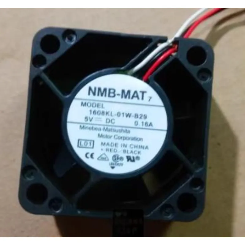Cooler Fan for NMB 4CM 4020 1608KL-01W-B29 5V 0.16A Cooling Fan 40*40*20MM
Cooler Fan for NMB 4CM 4020 1608KL-01W-B29 5V 0.16A Cooling Fan 40*40*20MM