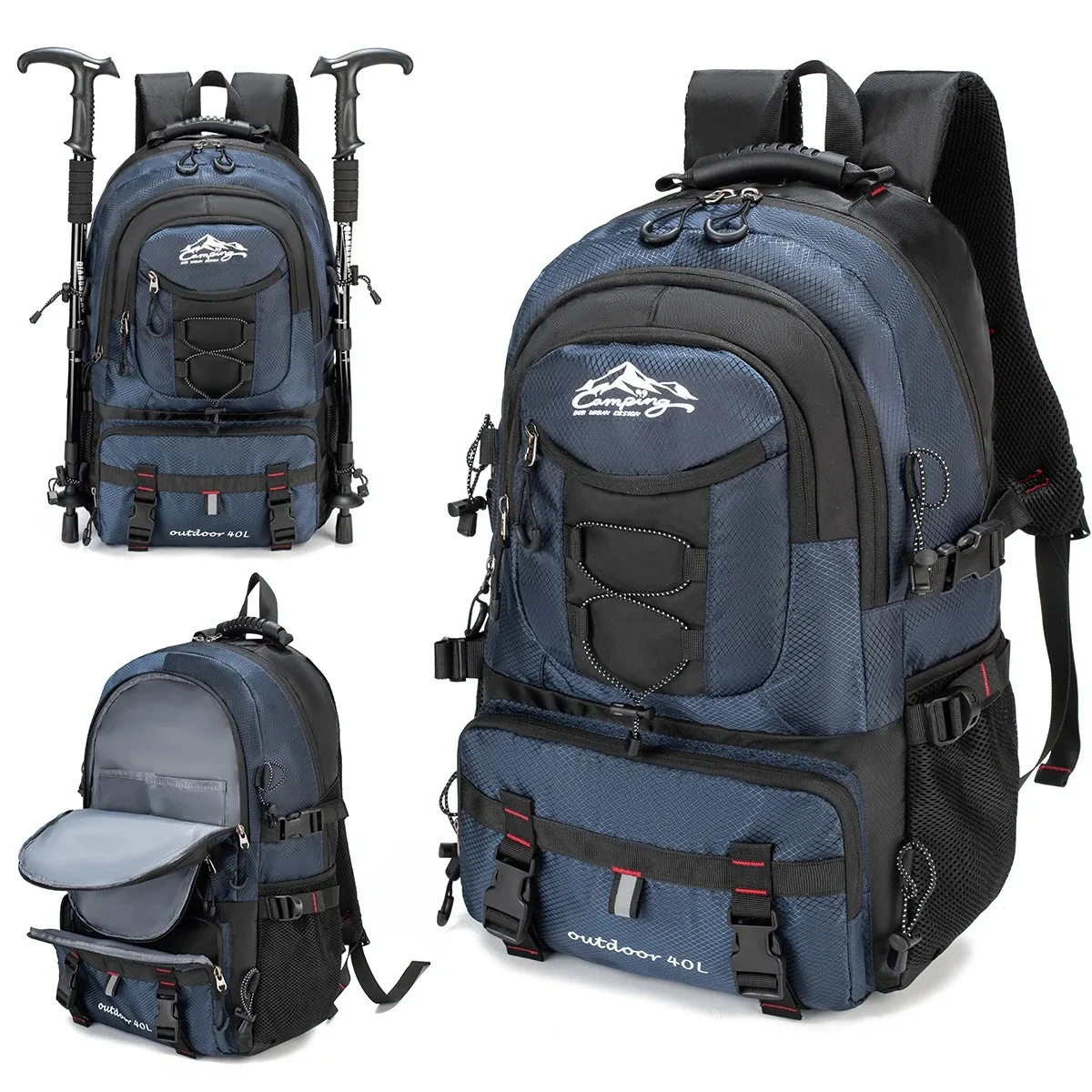 Large capacity cross-border hiking backpack, men's backpack, travel backpack, European and American outdoor luggage bag, fashion
Large capacity cross-border hiking backpack, men's backpack, travel backpack, European and American outdoor luggage bag, fashion