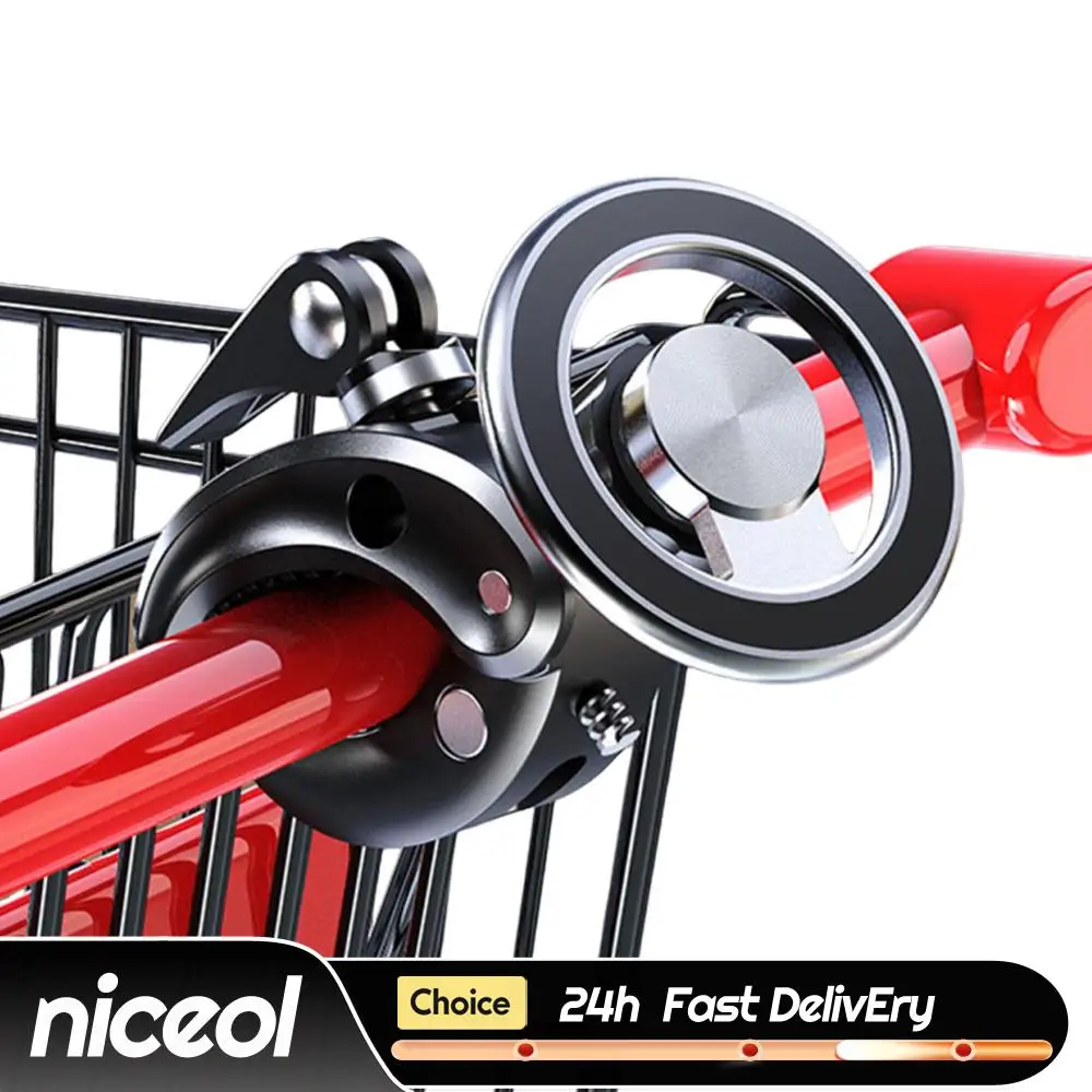 Magnetic Phone Holder Clamp Mount with Strong Magnetic Suction & 360 Degree Rotation Handlebar Phone Mount
Magnetic Phone Holder Clamp Mount with Strong Magnetic Suction & 360 Degree Rotation Handlebar Phone Mount