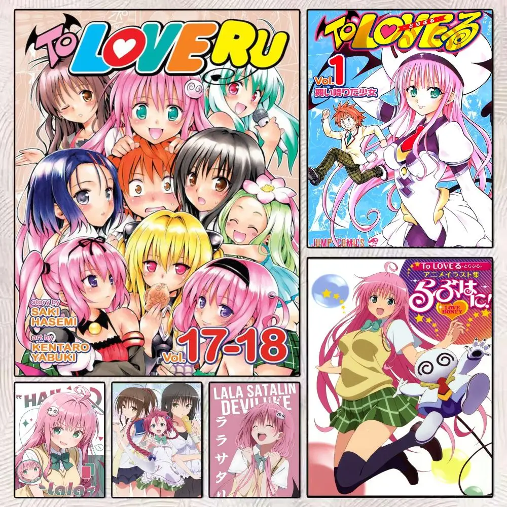 T-To Love Ru Anime Poster HD Art Mural Wallart Waterproof Vintage Print Decor for Home Decoration DIY Durable
T-To Love Ru Anime Poster HD Art Mural Wallart Waterproof Vintage Print Decor for Home Decoration DIY Durable