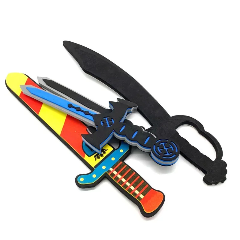 Pirate EVA Sword Anime Cosplay Weapon Environmental Soft Material Foam Toys Boys Replica Shield Kids Halloween Birthday Gifts
Pirate EVA Sword Anime Cosplay Weapon Environmental Soft Material Foam Toys Boys Replica Shield Kids Halloween Birthday Gifts