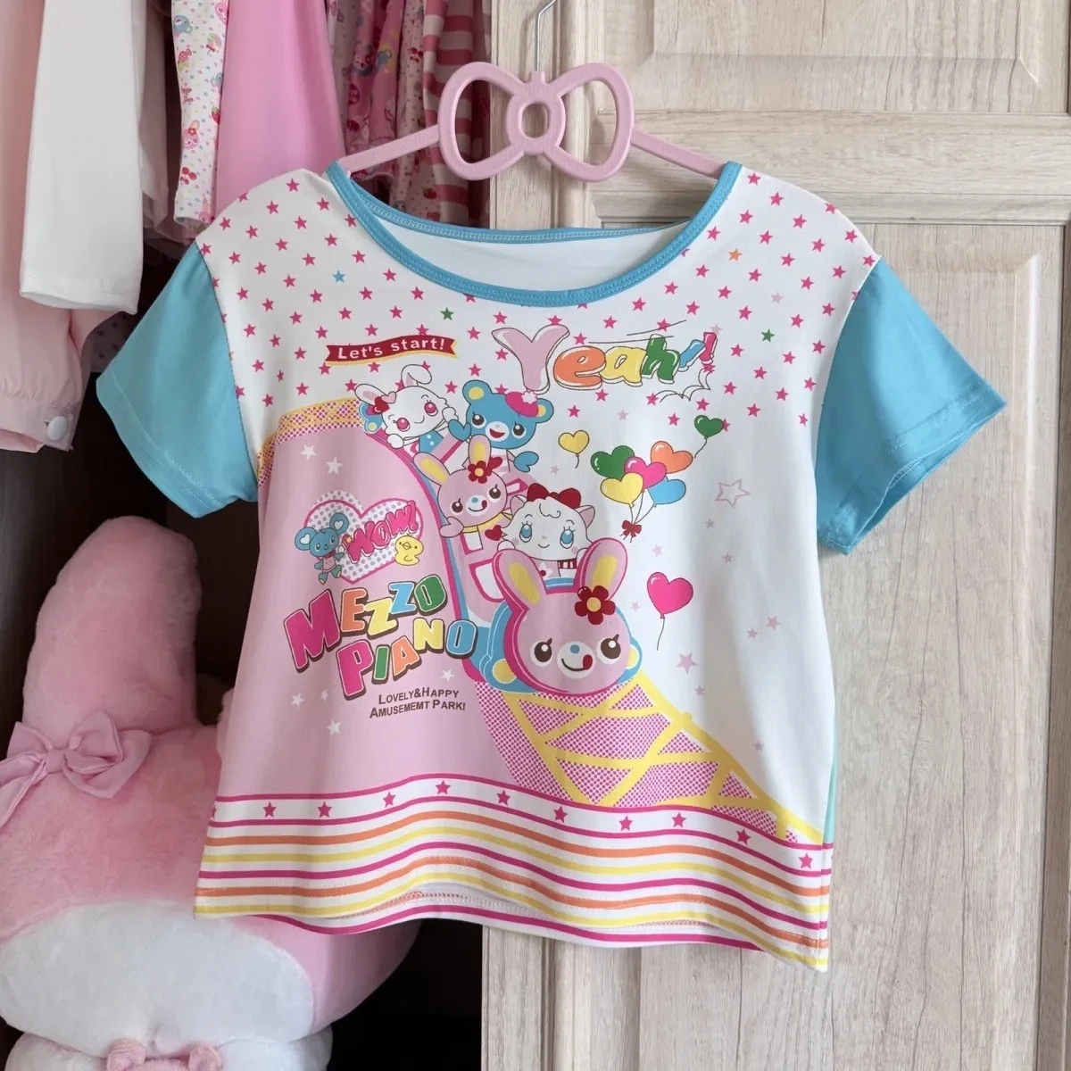 2026 Kawaii T-shirts Women Y2K Crop Tops Summer Sweet Tshirts Japanese Kawaii Tees Vintage Casual Fashion Subculture Punk Chic
2026 Kawaii T-shirts Women Y2K Crop Tops Summer Sweet Tshirts Japanese Kawaii Tees Vintage Casual Fashion Subculture Punk Chic