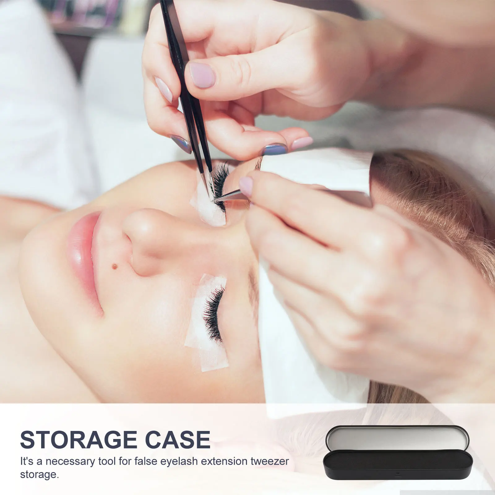 5 pcs Tweezers Storage Box Storage Box Anti-Shock Durable Portable Makeup Tool Container For Eyelash Extension
5 pcs Tweezers Storage Box Storage Box Anti-Shock Durable Portable Makeup Tool Container For Eyelash Extension