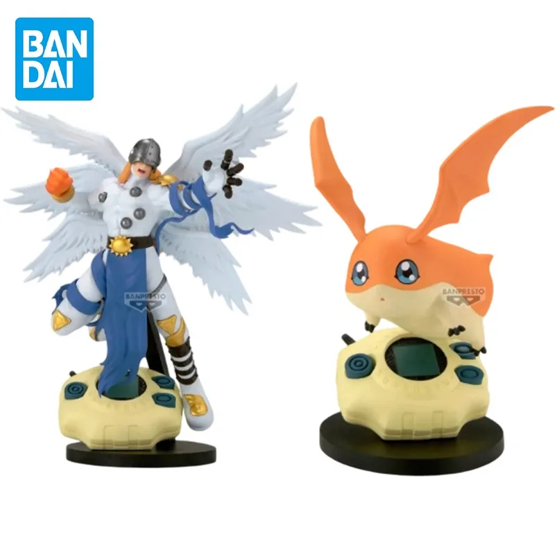 Original Bandai Model Banpresto Digimon Adventure 22cm Angemon 10cm Patamon Figure Anime PVC Figurine Collection Toys Gifts
Original Bandai Model Banpresto Digimon Adventure 22cm Angemon 10cm Patamon Figure Anime PVC Figurine Collection Toys Gifts