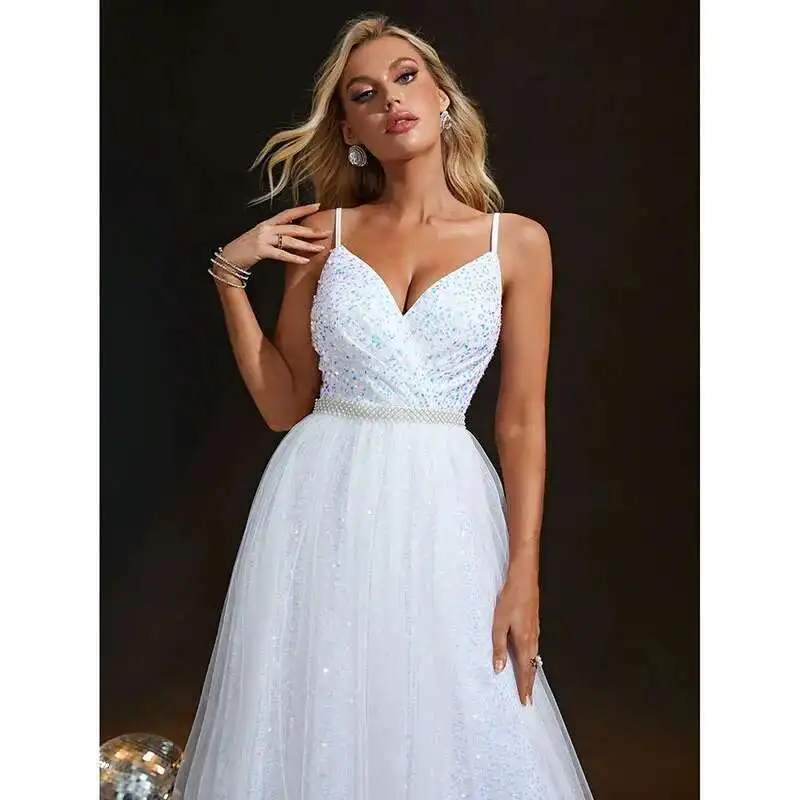 Evening Gown New Suspender Backless Sexy Forest Style Dreamy Simple Strapless Dress for Slimming Graduation Party Dress Women
Evening Gown New Suspender Backless Sexy Forest Style Dreamy Simple Strapless Dress for Slimming Graduation Party Dress Women