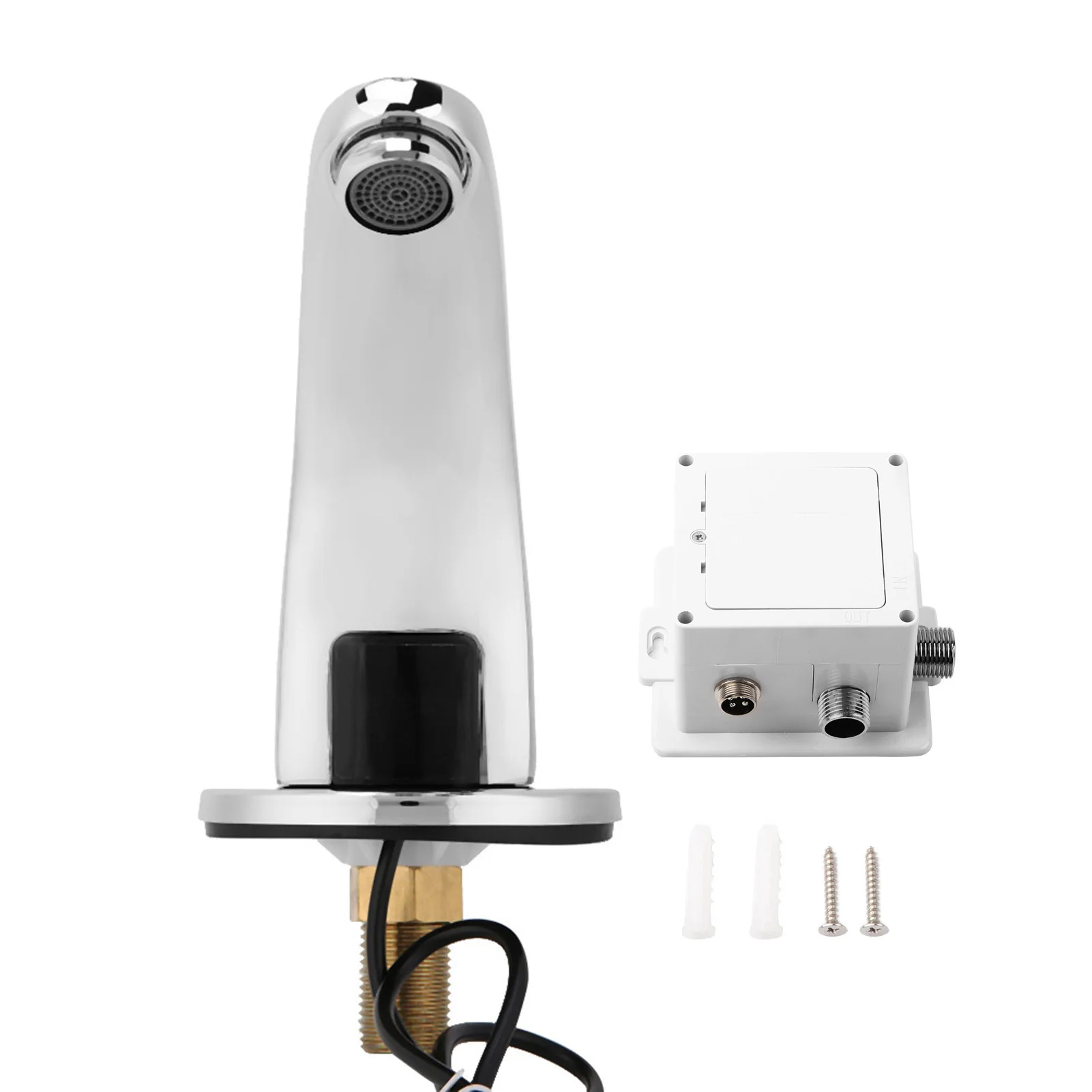 G1/2" Single Cold Water Automatic Infrared Sensor Inductive Touchless Faucet
G1/2" Single Cold Water Automatic Infrared Sensor Inductive Touchless Faucet