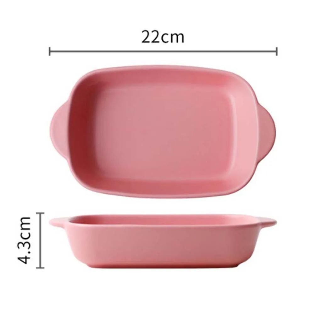 1Pcs Ceramic Baking Tray Premium High Temperature Resistant Oven Microwave Dishwasher Safe Bakeware for Pizza Bread Lasagna
1Pcs Ceramic Baking Tray Premium High Temperature Resistant Oven Microwave Dishwasher Safe Bakeware for Pizza Bread Lasagna